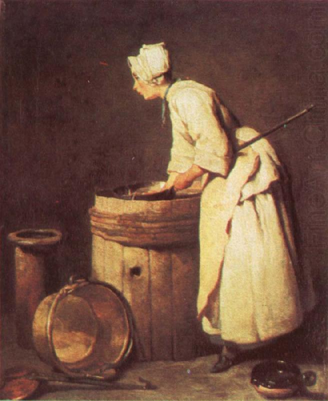 Jean Baptiste Simeon Chardin The Scullery Maid china oil painting image